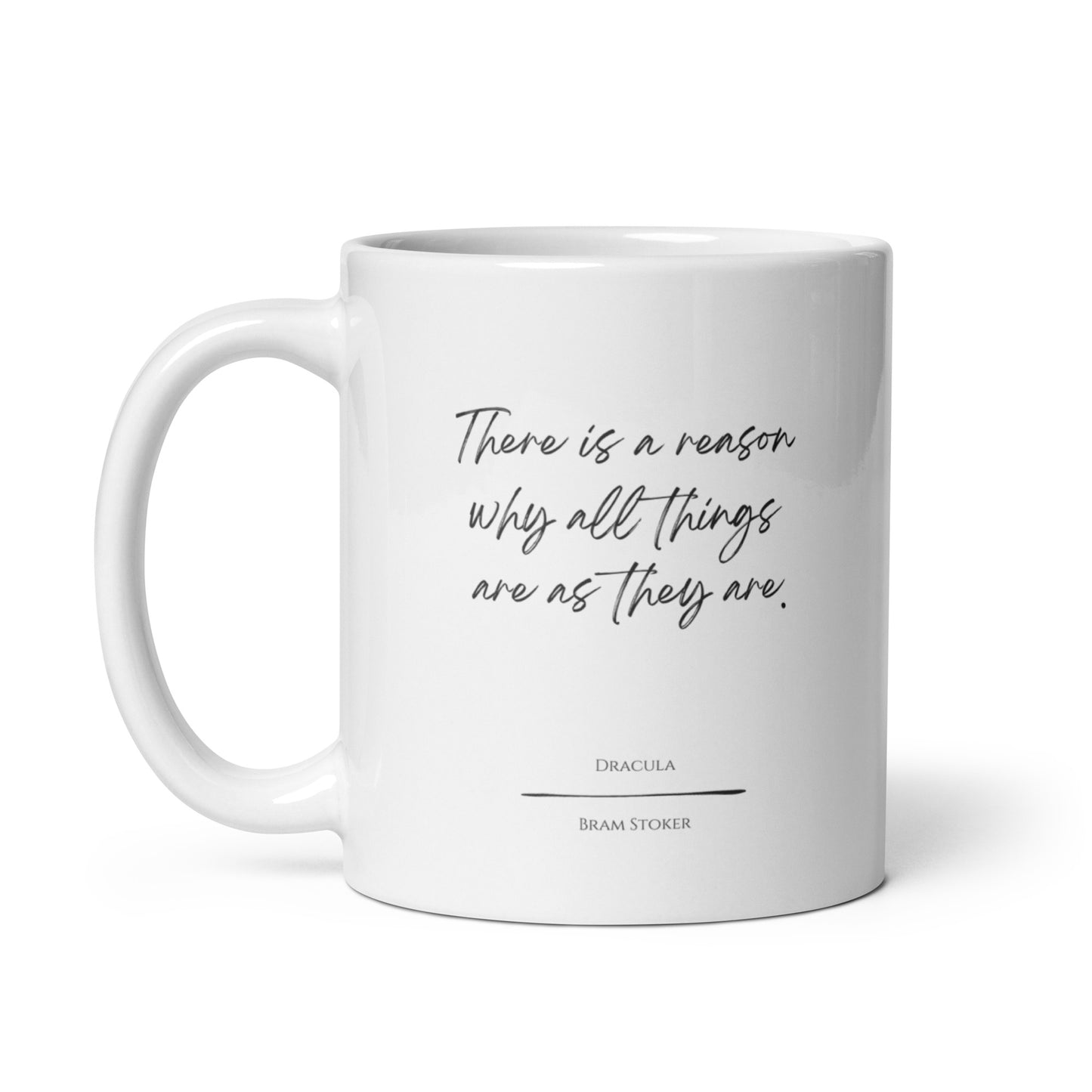 Dracula "All Things" Literary Quote Mug