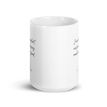 Frankenstein "Misery" Literary Quote Mug