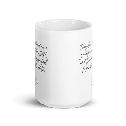 Gulliver's Travels "Greater Crime" Literary Quote Mug