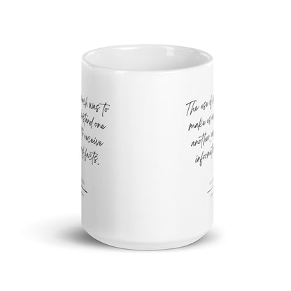 Gulliver's Travels "Understand One Another" Literary Quote Mug