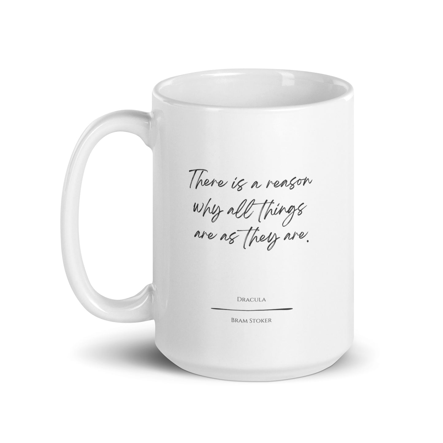 Dracula "All Things" Literary Quote Mug